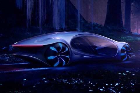 Mercedes vision avtr