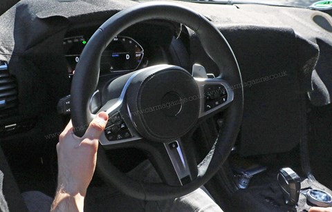 Interior of the new 2019 BMW 8-series