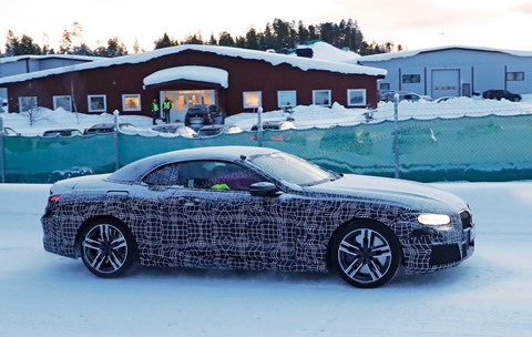 The new 2019 BMW 8-series Convertible spy photos by CAR magazine