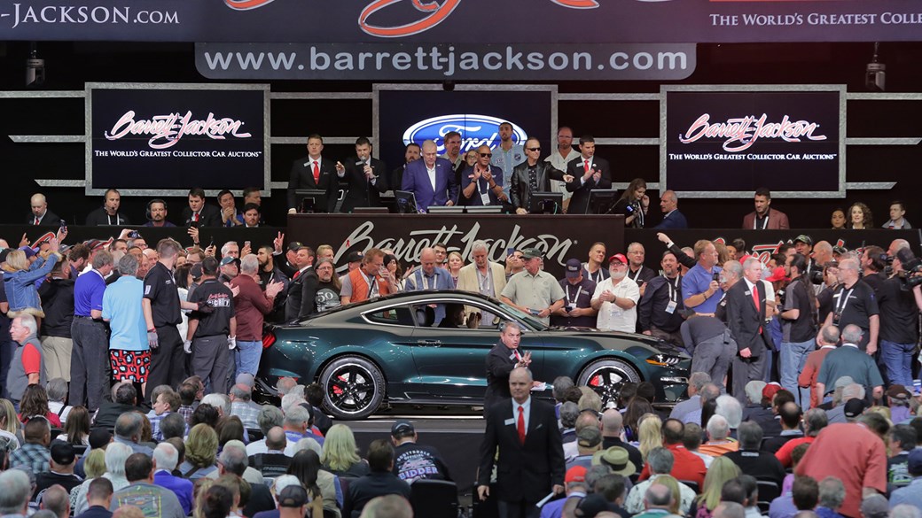 Ford Mustang Bullitt: sold for $300,000 at Barrett-Jackson charity auction in January 2018