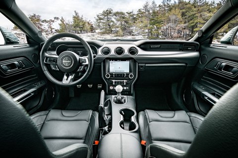 Mustang Bullitt interior