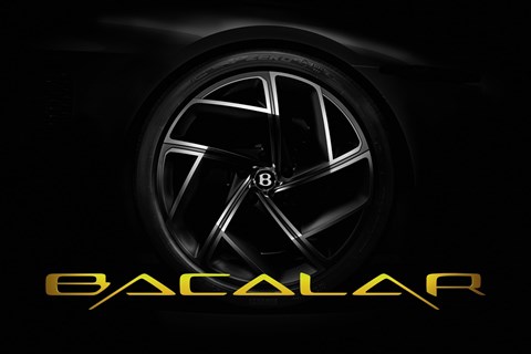 Bentley Mulliner Bacalar teased ahead of 2020 Geneva motor show