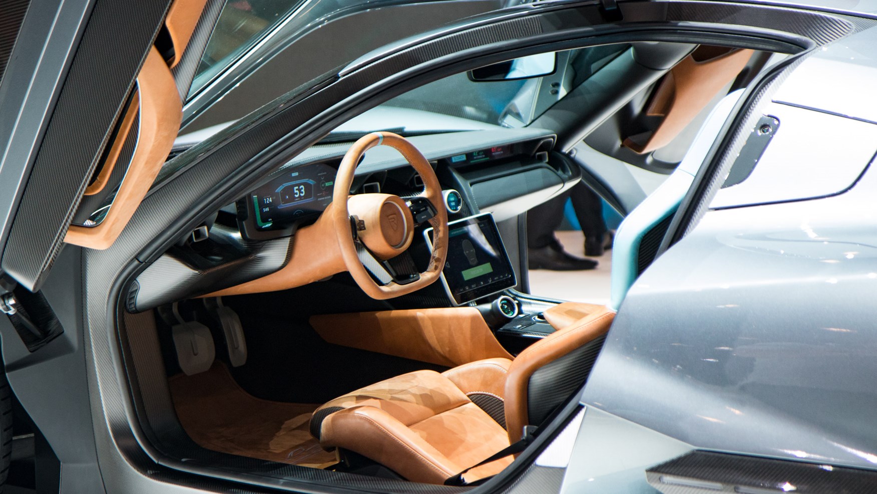 picture Rimac Concept Two Interior rimac c two ev hypercar nears