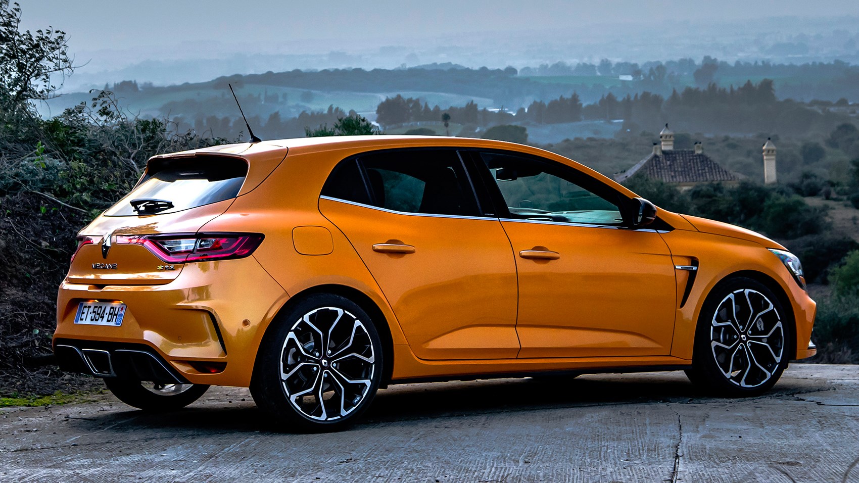 Megane RS rear quarter