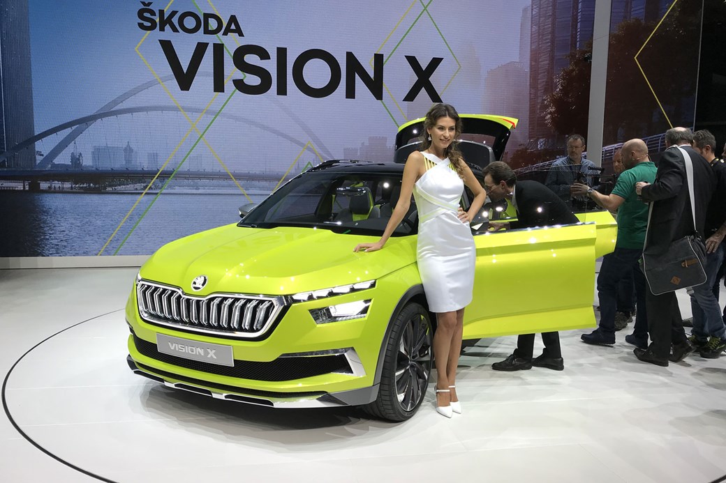 Skoda Vision X crossover concept car: inspiration for the new small SUV