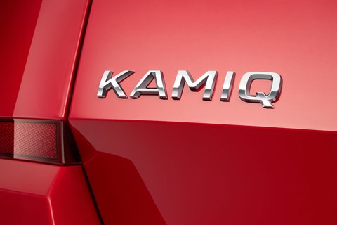 Skoda Kamiq badge