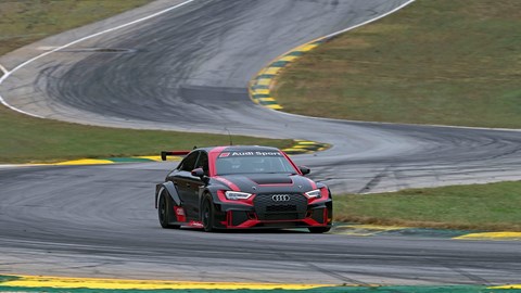 voorzichtig Hoes Momentum Audi RS3 LMS touring car track test | CAR Magazine