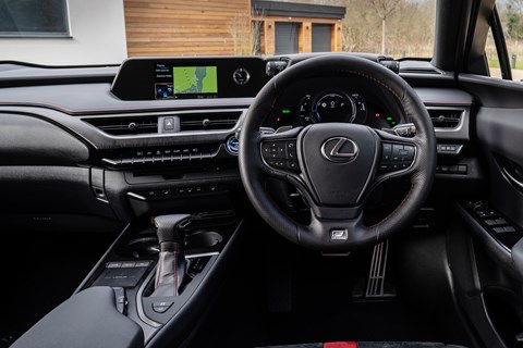 Lexus UX interior