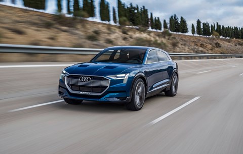 The Audi e-Tron concept car: soon it'll be real