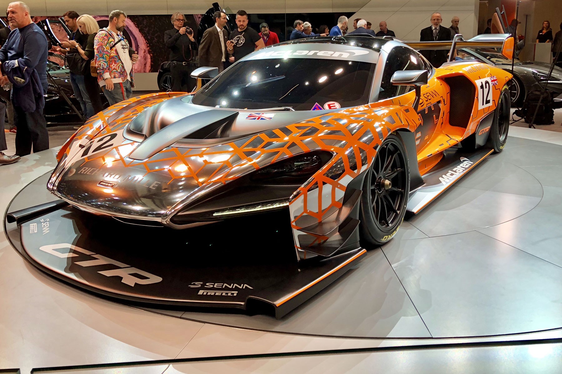 McLaren Senna GTR concept: uncompromising supercar gets even more