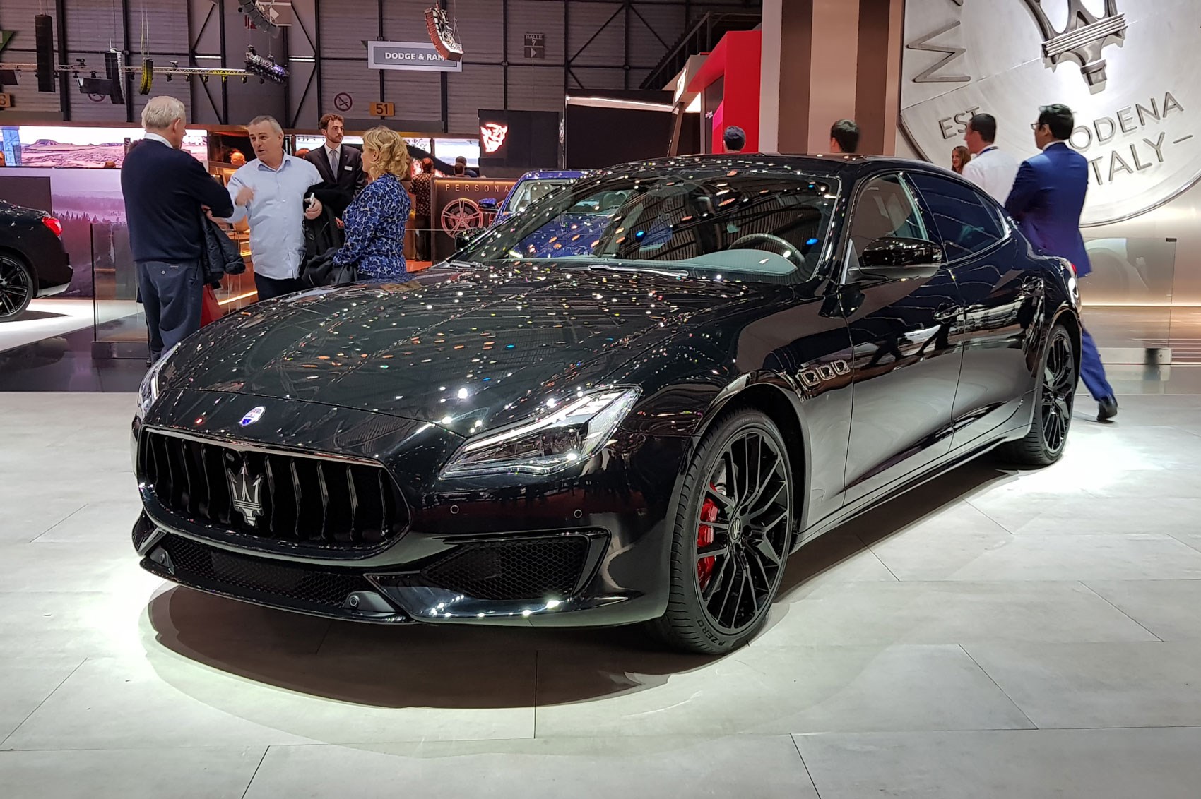 Maserati Quattroporte 2020 черный