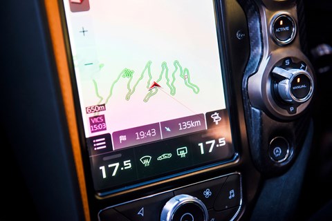 McLaren 720S satnav