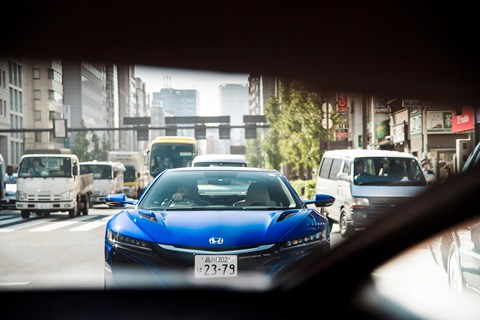 Honda NSX rear view