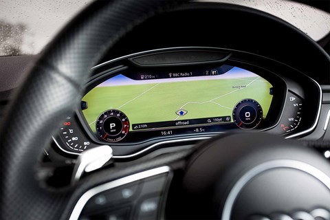 Audi RS5 Virtual Cockpit 
