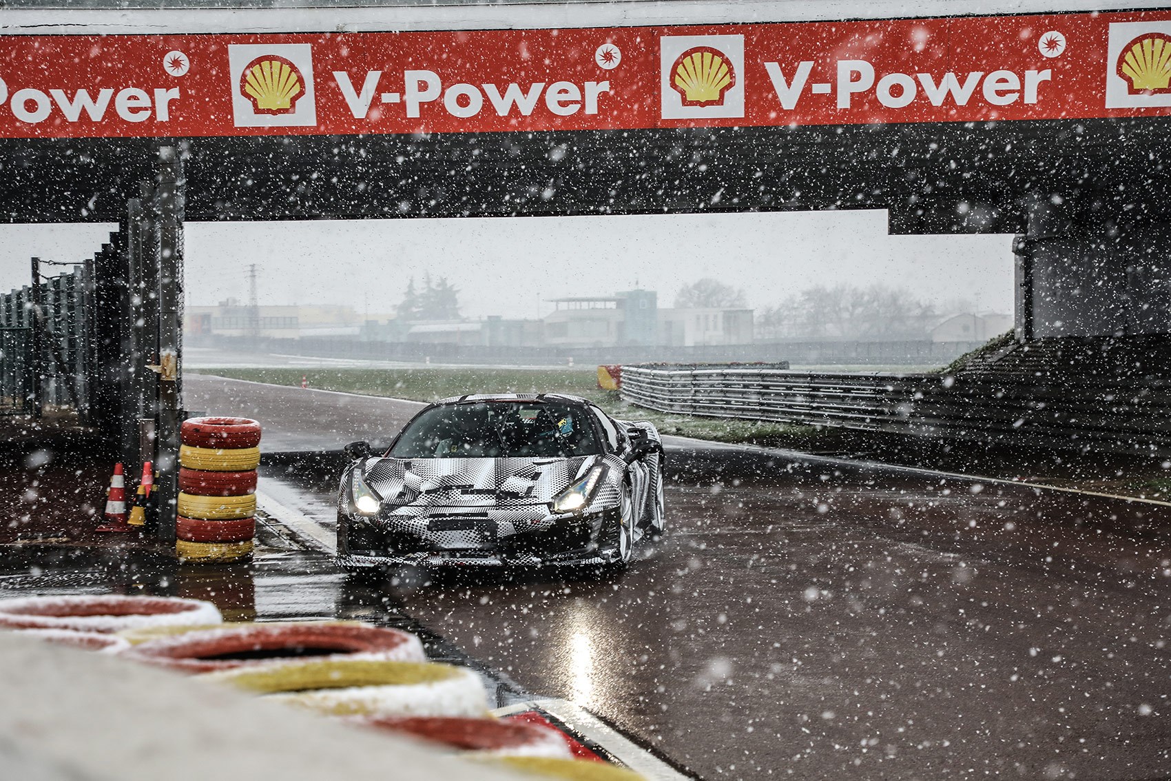 Fiorano was slippery when we drove the Ferrari 488 Pista Fiorano was slippery when we drove the Ferrari 488 Pista