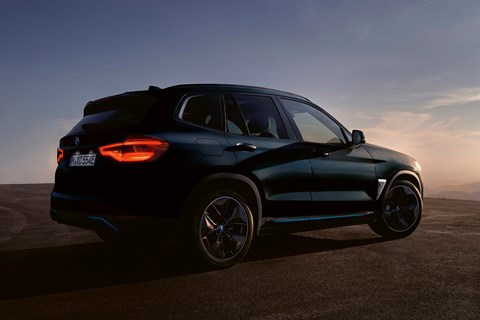 BMW iX3 rear 2021