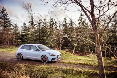 Hyundai i30N long-term front quarter