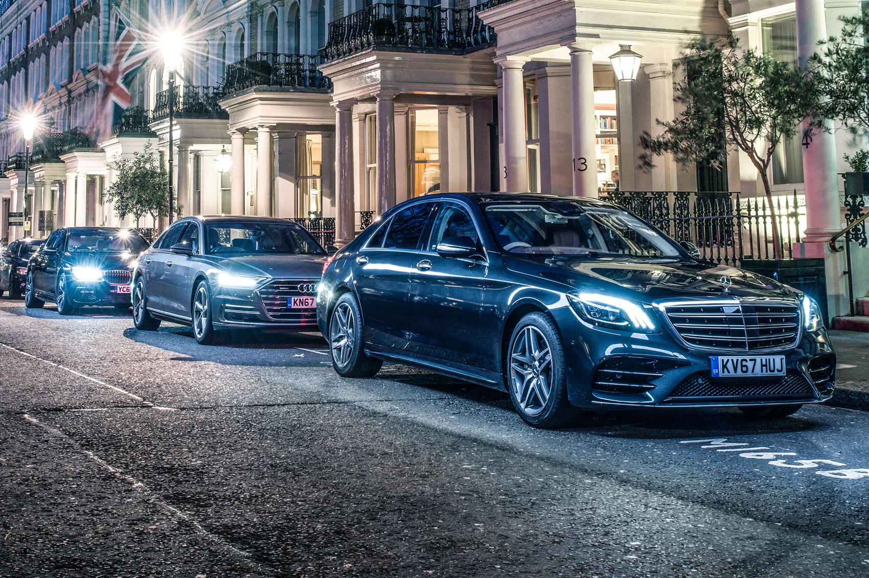 Mercedes S Class Vs Audi A8 Vs Bmw 7 Series 18 Triple Test Review Car Magazine