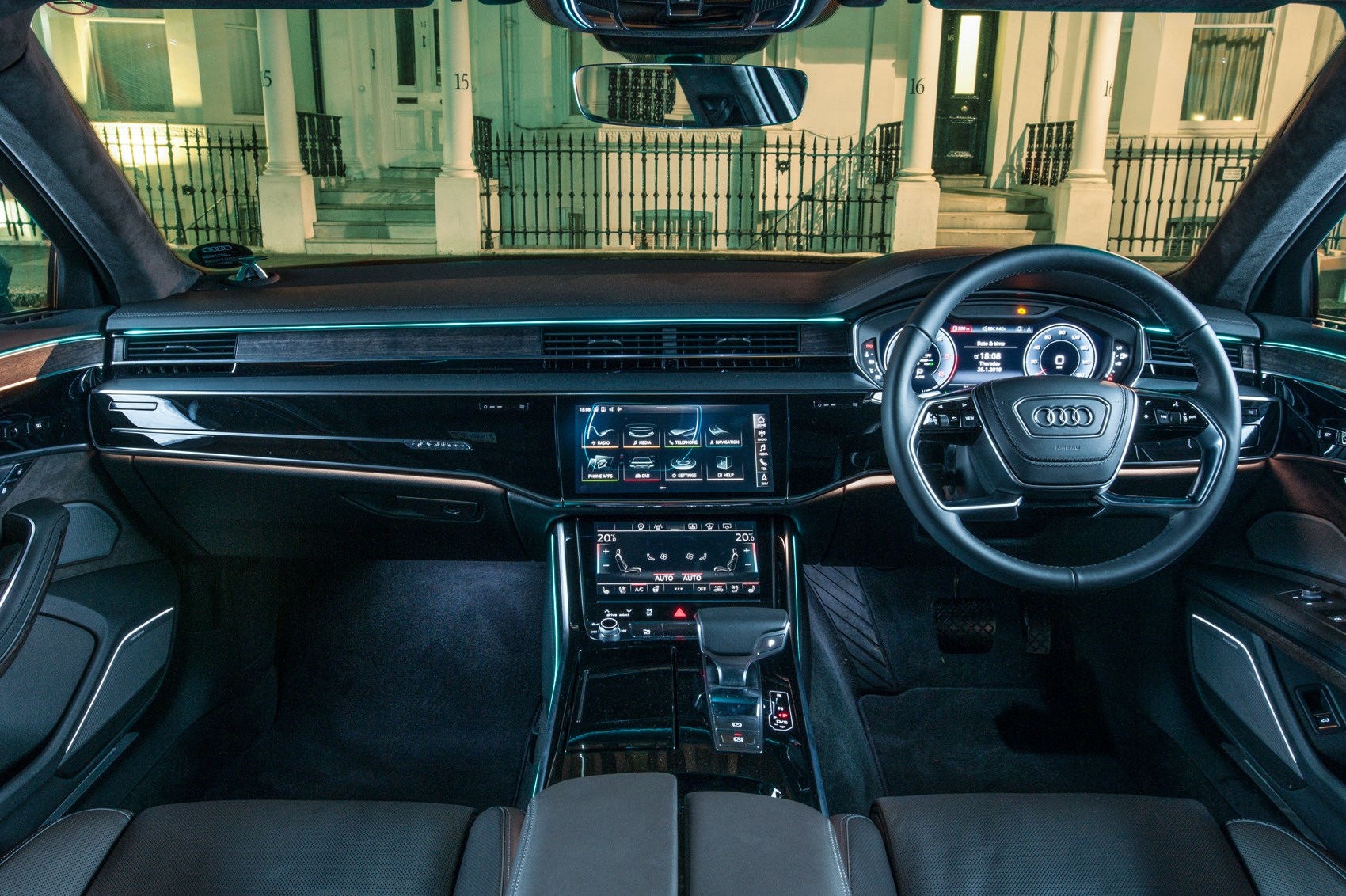 Audi A8 2018 Interior Night Cabinets Matttroy 6724