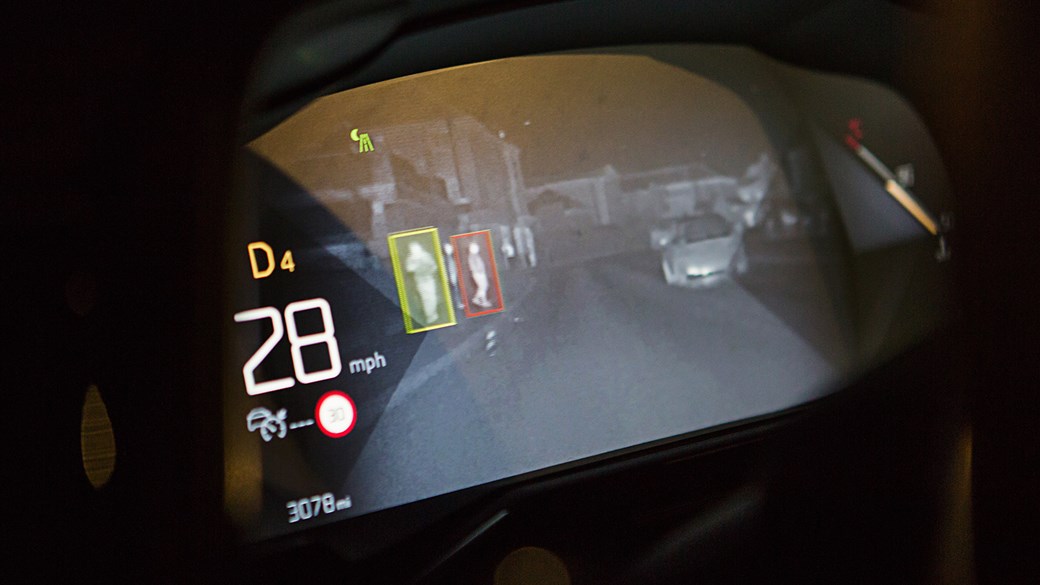 Does it work? DS 7 Crossback's Night Vision