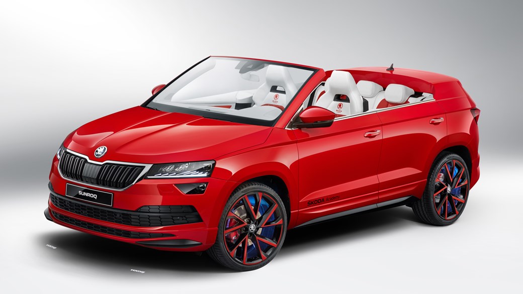 Skoda Sunroq: topless Karoq is latest Skoda student car