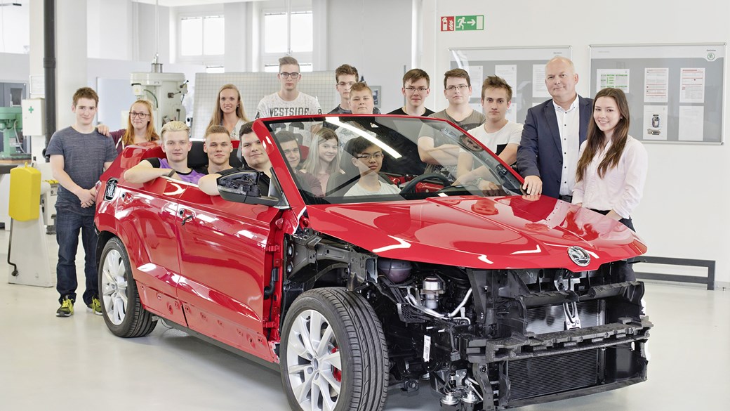Skoda Sunroq: topless Karoq is latest Skoda student car