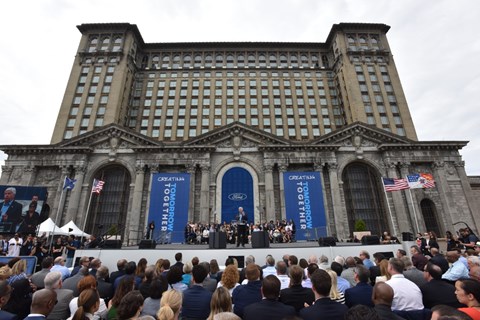Ford will develop the Michigan Central Station in Detroit as a tech hub