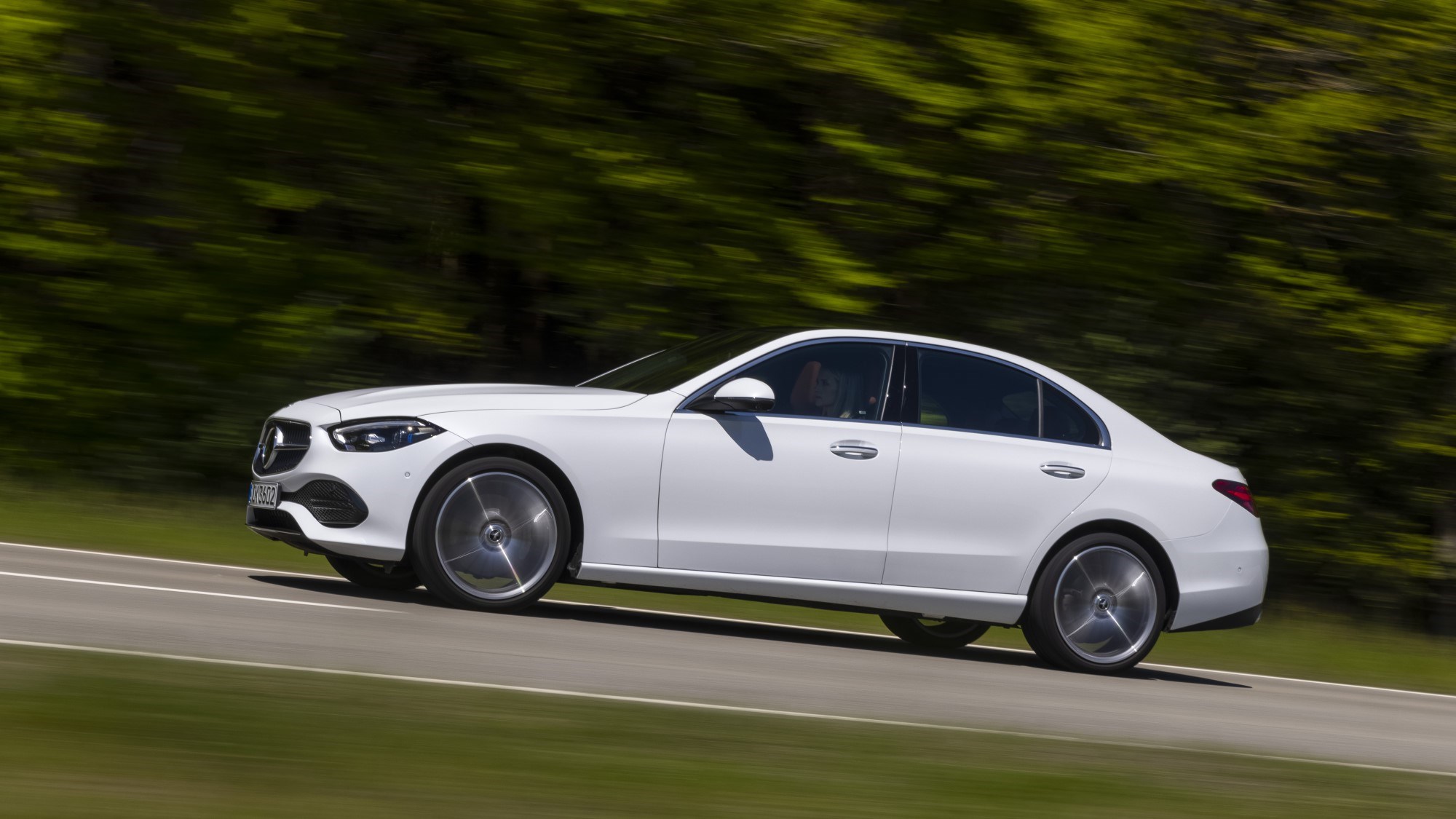 2021 Mercedes-Benz C-Class side profile 2021 Mercedes-Benz C-Class side profile