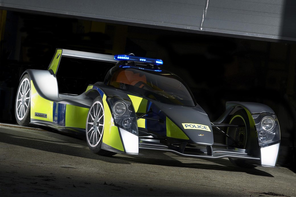 Caparo T1 police car