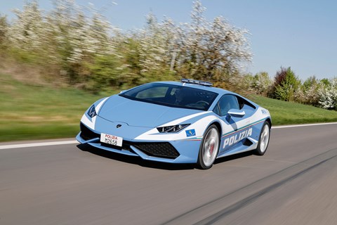 Lamborghini Huracan police car