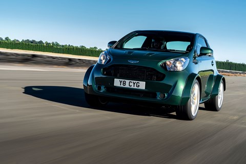   Aston Cygnet V8 Front Tracking 