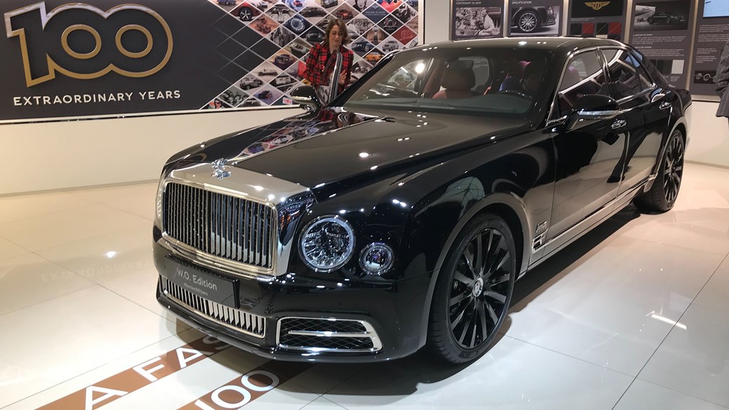 Bentley Mulsanne WO于2019年在日内瓦举行