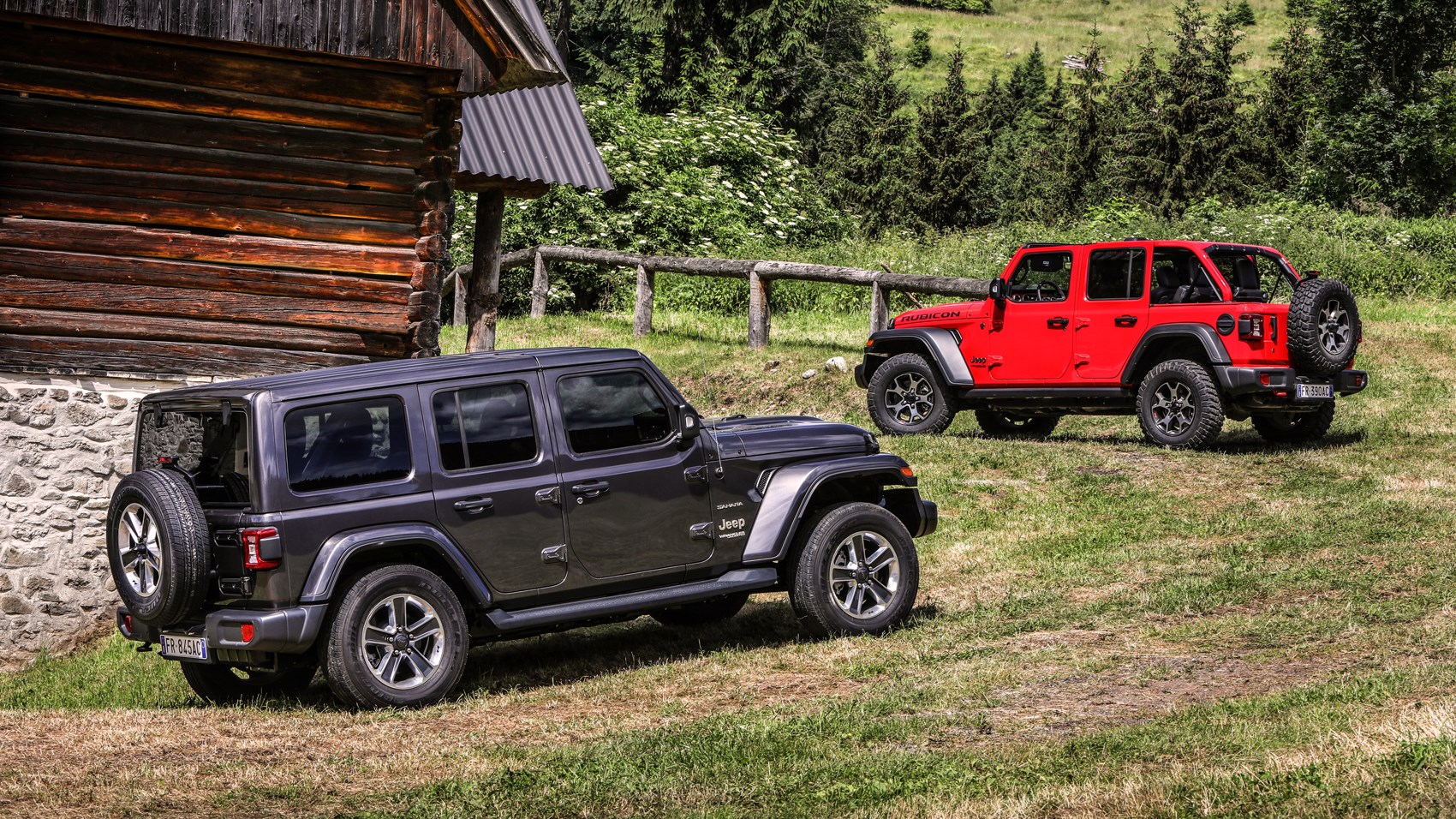 Jeep Wrangler duo