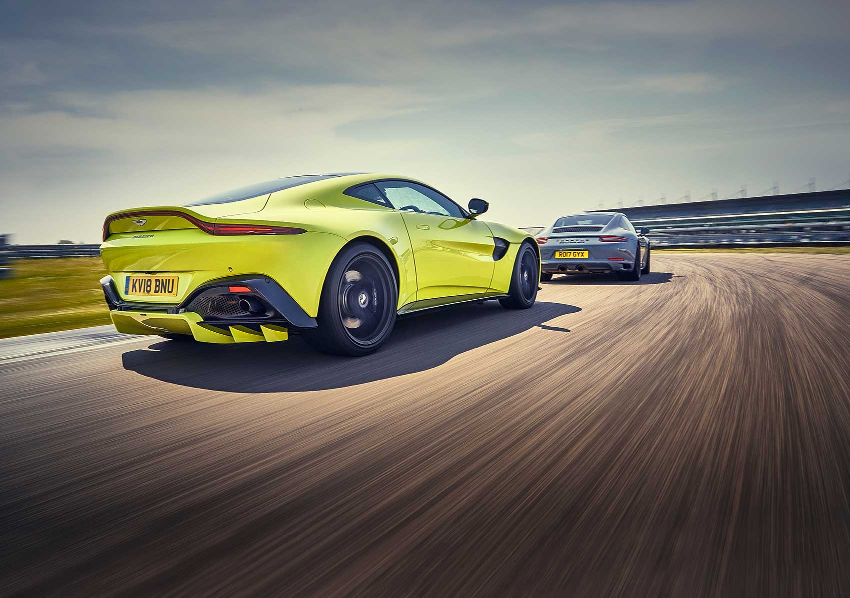 Aston Martin Vantage Vs Porsche 911 Twin Test Review Car