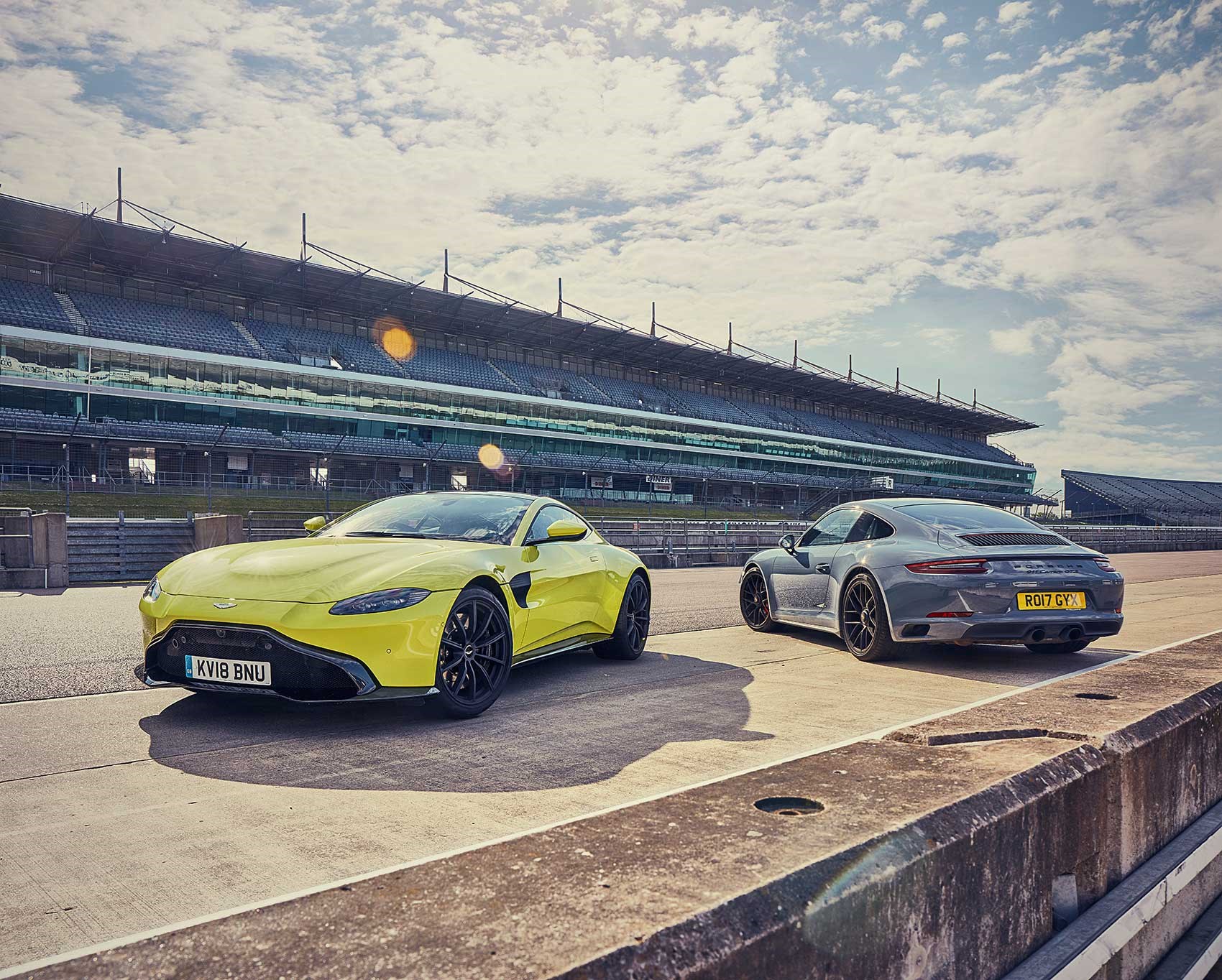 Aston Martin Vantage Vs Porsche 911 Twin Test Review Car