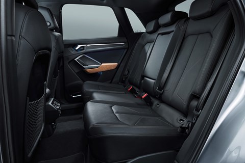 Audi Q3 rear seats