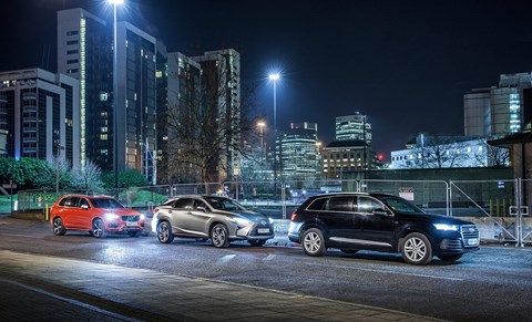 SUVs and 4x4s proliferate in London