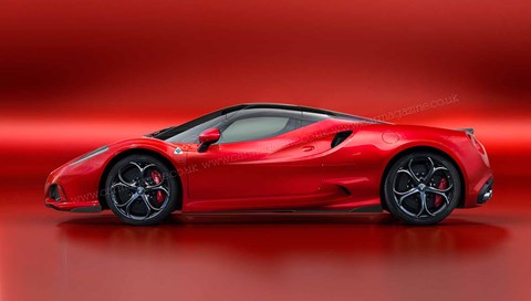 Expect the new Alfa Romeo 8C hybrid super-sports car on sale as early as 2021