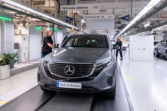 Mercedes EQC: production begins as UK prices announced