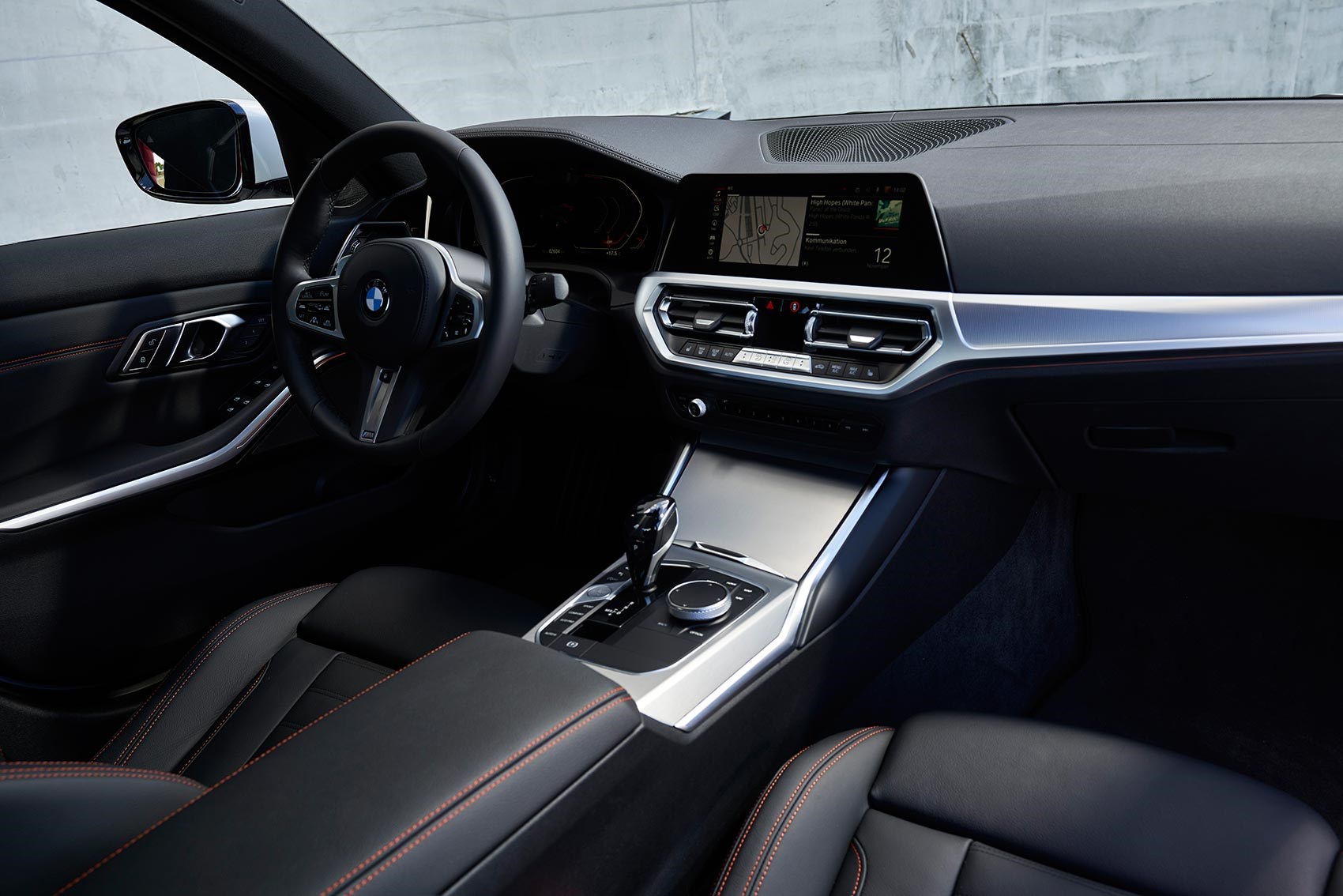 BMW 3-series interior and cabin