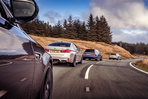 M5 Group rear cornering