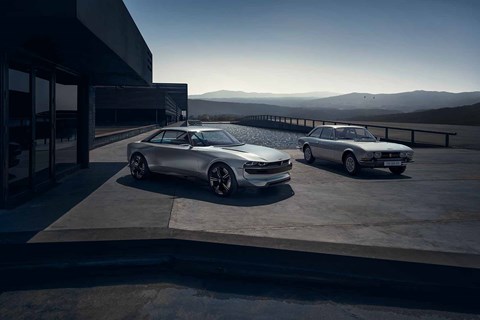 Peugeot 504 and Peugeot e-Legend Concept: which do you prefer?