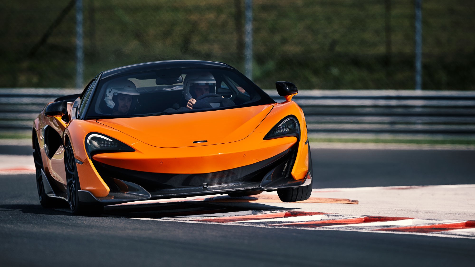 McLaren 600LT cornering