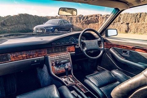 Audi A8 interior