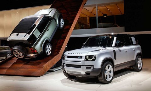 Land Rover Defender range 2020