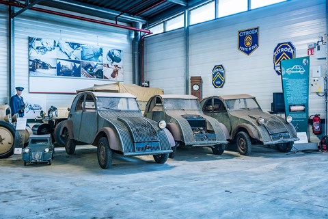 Early Citroen 2CV test hacks
