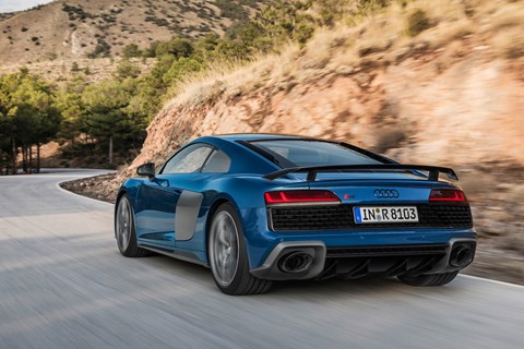 2018 Audi R8 rear tracking