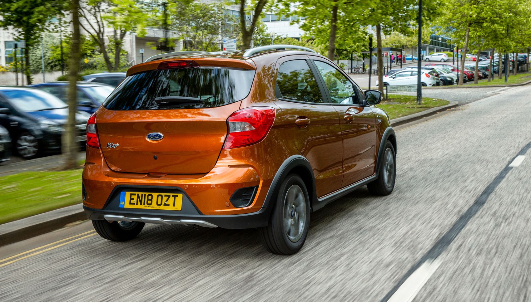 Ka+ Active rear tracking