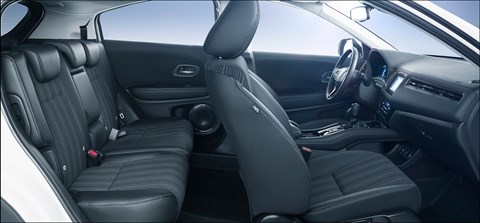 Cabin of new HR-V has Magic Seats