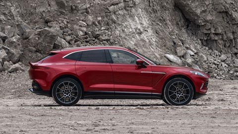 Aston Martin DBX side profile